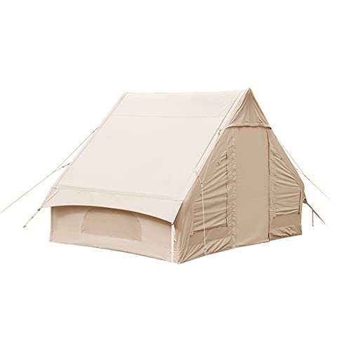 Aufblasbares Campingzelt für den Außenbereich mit Pumpe, Glamping-Zelte für 4–6 Personen, einfach aufzubauendes wasserdichtes Haus zum Angeln, Camping und Wandern von yudPinn