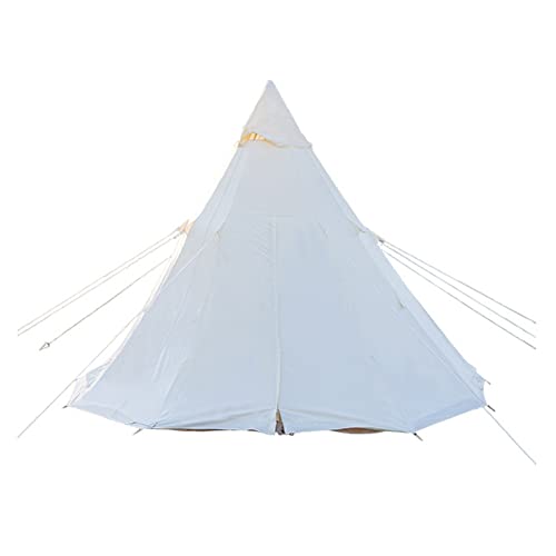 Outdoor-Campingzelt, wasserdichtes Familienpyramidenzelt für Bergsteigen, Wandern, Camping – Indianer-Tipi-Zelt von yudPinn