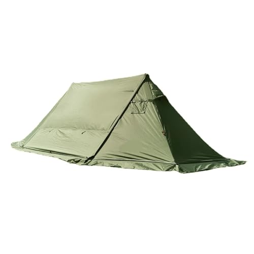 Winddichtes Outdoor-Campingzelt, 4-Jahreszeiten-Zelt, Sonnenschutz, kompatibel mit Familiencamping, Jagd, Angeln, Strandzelt (Agr Oxford-Stoff) von yudPinn