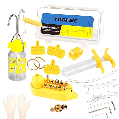 yuentoen Hydraulische Scheibenbremsen Entlüftung Kit für Shimano,Magura,Tektro, Fahrrad Fluid Hydraulische Scheibenbremse Entlüftungsset Kit, Fahrrad Bremsen Entlüftungskit yuentoen Hydraulische Scheibenbremsen Entlüftung Kit für Shimano,Magura,Tektro, Fahrrad Fluid Hydraulische Scheibenbremse Entlüftungsset Kit, Fahrrad Bremsen Entlüftungskit von yuentoen