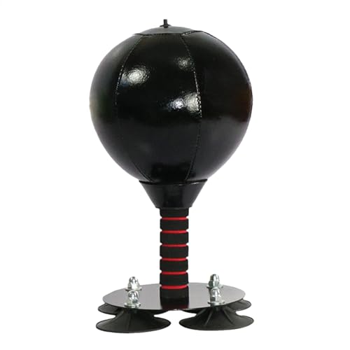 Boxsack für den Schreibtisch, Schreibtisch Punchingball fürs Büro, Punchingball Tisch mit Superstarkem Saugnapf, Tisch Boxsack Spaß und Stressabbau Punchingball, MinisBoxball gegen Stress von yupeuooe