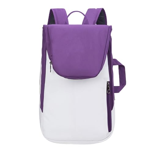 yztju Tennisrucksack für Damen – Sporttasche mit Rackethalter, wasserdichter Rucksack | Elegante Tennissacker-Tasche mit mehreren Fächern für Ausrüstung, Tennistasche für Damen von yztju