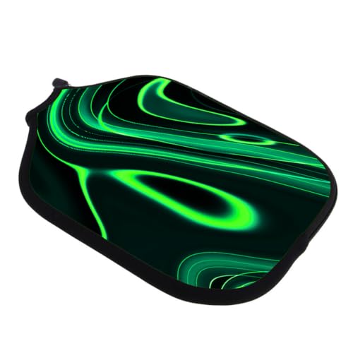 zalati Pickleball Paddelhülle Pickleball Schlägertasche Neoprentasche mit Reißverschluss zum Schutz - Drak Green zalati Pickleball Paddelhülle Pickleball Schlägertasche Neoprentasche mit Reißverschluss zum Schutz - Drak Green von zalati