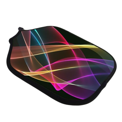 zalati Pickleball Paddelhülle Pickleball Schlägertasche Neoprentasche mit Reißverschluss zum Schutz – Mehrfarbig zalati Pickleball Paddelhülle Pickleball Schlägertasche Neoprentasche mit Reißverschluss zum Schutz – Mehrfarbig von zalati