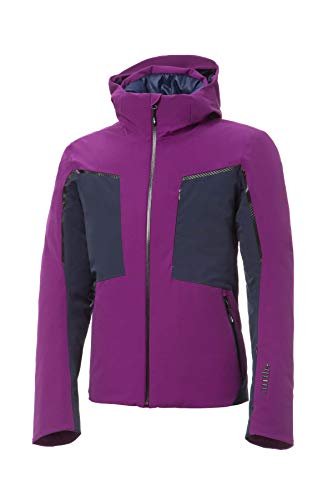 zerorh+ Kiroro Snow Jacket Herren M Blackcherry/Dark Blue von zerorh+