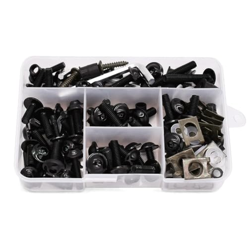 zhyubnd Motorrad Verkleidung Schrauben Kit Schrauben 177 Stück Schrauben Mutter M6 M5 für Suzuki GSR750 GSR 750 2011-2018 zhyubnd Motorrad Verkleidung Schrauben Kit Schrauben 177 Stück Schrauben Mutter M6 M5 für Suzuki GSR750 GSR 750 2011-2018 von zhyubnd