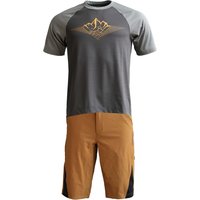 Set (Radtrikot + Radhose) ZIMTSTERN PureFlowz Set (2 Teile), für von zimtstern