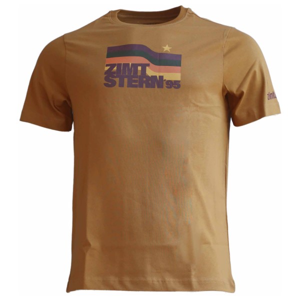 Zimtstern - Northz Tee S/S - T-Shirt Gr XL braun von zimtstern