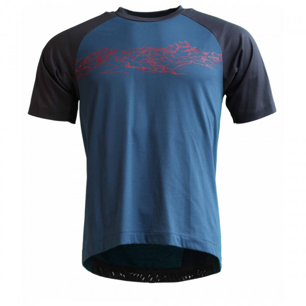 Zimtstern - PureFlowz Shirt S/S - Radtrikot Gr L blau von zimtstern