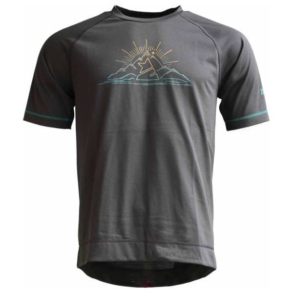 Zimtstern - Pureflowz Eco Shirt S/S - Radtrikot Gr XL grau von zimtstern