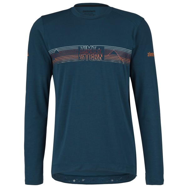 Zimtstern - Trailflowz Shirt L/S - Longsleeve Gr L;M;S;XL;XXL blau;schwarz von zimtstern