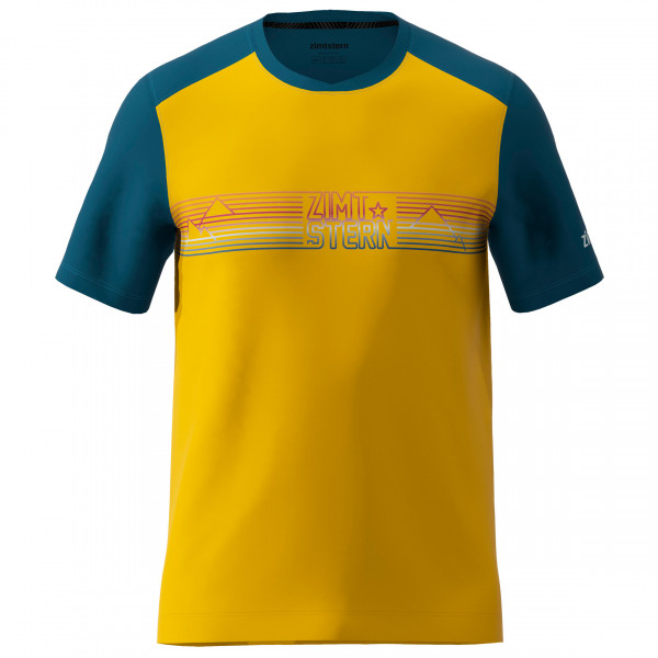 Zimtstern - Trailflowz Shirt S/S - Radtrikot Gr XL gelb von zimtstern