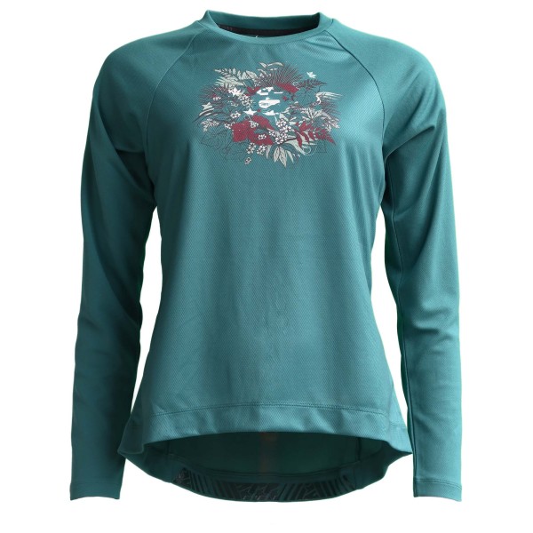 Zimtstern - Women's Braapz Shirt Print L/S - Radtrikot Gr XS türkis Zimtstern - Women's Braapz Shirt Print L/S - Radtrikot Gr XS türkis von zimtstern