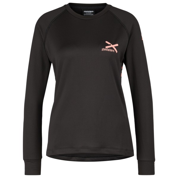 Zimtstern - Women's Crewz Shirt L/S - Fleecepullover Gr L schwarz Zimtstern - Women's Crewz Shirt L/S - Fleecepullover Gr L schwarz von zimtstern