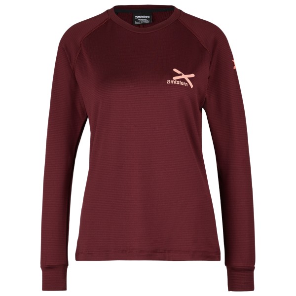 Zimtstern - Women's Crewz Shirt L/S - Fleecepullover Gr XL rot Zimtstern - Women's Crewz Shirt L/S - Fleecepullover Gr XL rot von zimtstern