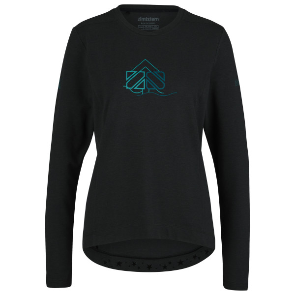 Zimtstern - Women's EcoFlowz Shirt L/S - Radtrikot Gr S schwarz Zimtstern - Women's EcoFlowz Shirt L/S - Radtrikot Gr S schwarz von zimtstern