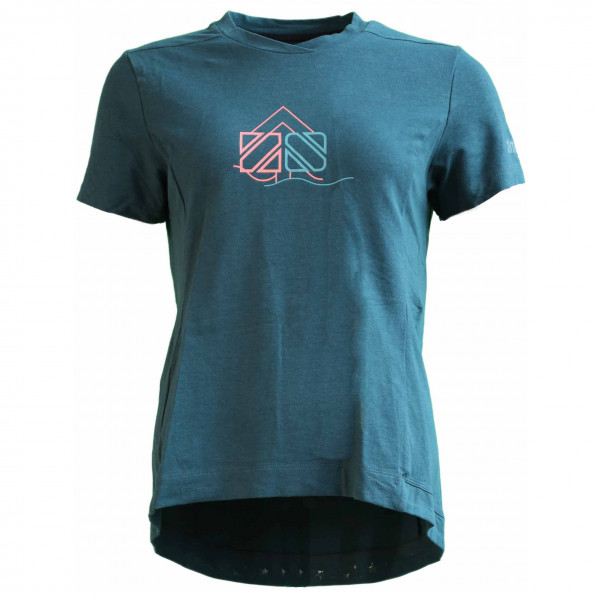 Zimtstern - Women's EcoFlowz Shirt S/S - Radtrikot Gr L blau von zimtstern
