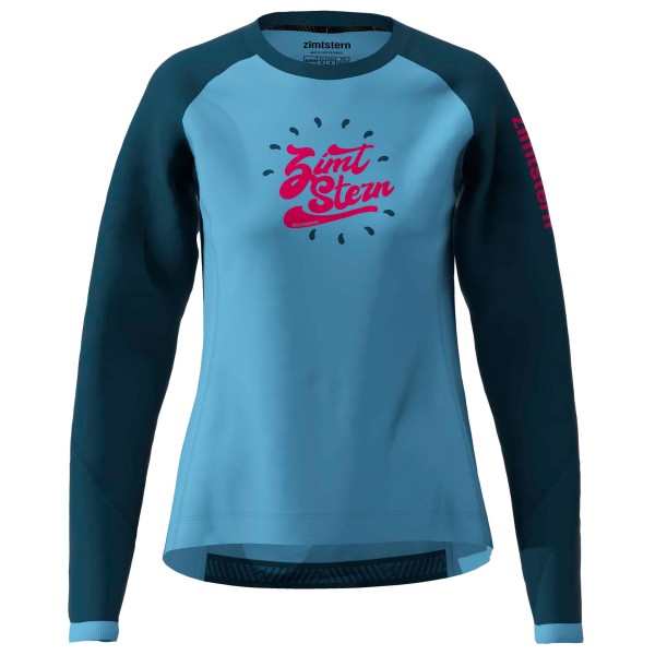 Zimtstern - Women's Pureflowz Shirt L/S - Radtrikot Gr M blau Zimtstern - Women's Pureflowz Shirt L/S - Radtrikot Gr M blau von zimtstern