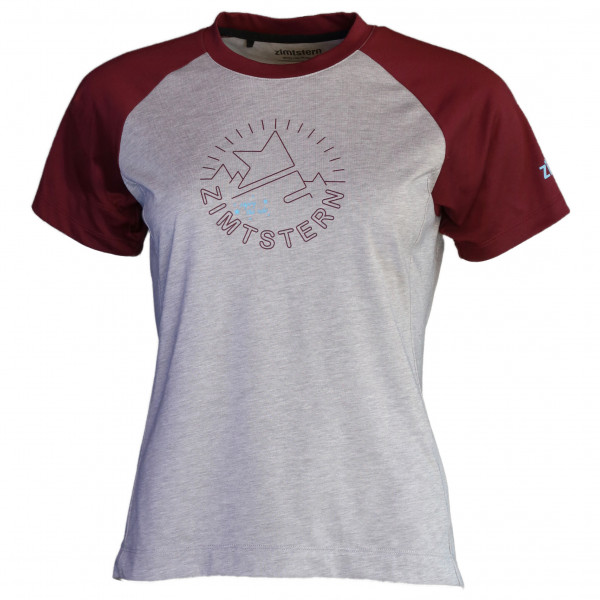 Zimtstern - Women's Pureflowz Shirt S/S - Radtrikot Gr S grau von zimtstern