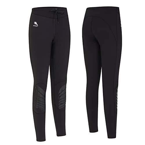 Neoprenhose, 2 mm, hohe Taille, lange Hose, Neoprenhose, Tauchhose für Herren und Damen, Größe S, Schwarz Neoprenhose, 2 mm, hohe Taille, lange Hose, Neoprenhose, Tauchhose für Herren und Damen, Größe S, Schwarz von ziyimaoyi