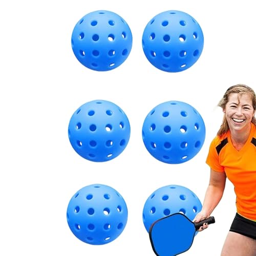 znutc Professioneller Lochball, Sport-Lochball,6-teiliges Wettkampf-Lochballsport-Set - Schlagfestes Trainingsgerät für Spielplätze, Parks, Tennisplätze und Gärten von znutc