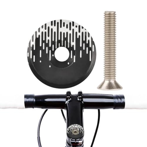 Fahrrad-Headset-Abdeckung, obere Abdeckung für Fahrrad-Headset | Mountainbike-Headset-Vorbau-Abdeckung,Ultraleichte Fahrrad-Steuersatz-Vorbaukappenabdeckung für intensives Berg- und Langstreckenfahren von zwxqe