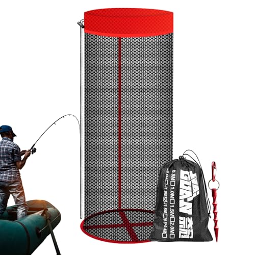 Fish Basket | Fishing Nets | Fish Net Keeper, Floating Fish Cage, Drawstring Fish Cage, Portable Fishing Basket, Fishing Basket Accessories, Sturdy Fish Keeper Basket, Basket for Live Fish Fish Basket | Fishing Nets | Fish Net Keeper, Floating Fish Cage, Drawstring Fish Cage, Portable Fishing Basket, Fishing Basket Accessories, Sturdy Fish Keeper Basket, Basket for Live Fish von zwxqe