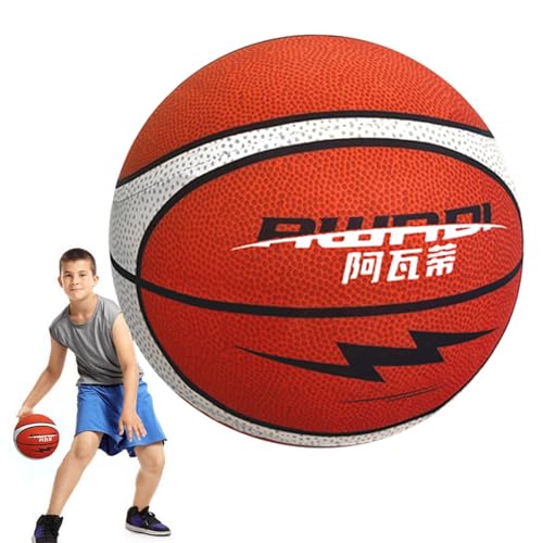 Foam Bouncing Ball, Training Basketball, Bouncing Practice Ball, Elastic Foam Ball, Indoor Basketball Training, Quiet Indoor Foam Ball, Silent Training Basketball, Training Foam Basketball for Home von zwxqe