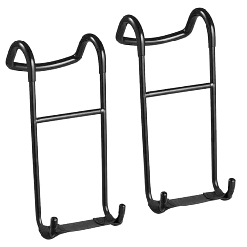 Hantel Spotter Haken, 2 x Hanteln Rack Aufsätze, 102.1 kg Kapazität Hantel Spotter Hanger Langhantel Befestigung für Schulterbank Drücken, Schwerlast Hantelaufhänger Hantel Spotter Haken, 2 x Hanteln Rack Aufsätze, 102.1 kg Kapazität Hantel Spotter Hanger Langhantel Befestigung für Schulterbank Drücken, Schwerlast Hantelaufhänger von zwxqe