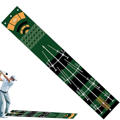 Indoor Putting Mat for Women, Golf Training Equipment for Home, Portable Golf Putting Green, Putting Practice Mat for Golf, Golf Putting Training Aid, Golf Practice Mat with Anti-Slip von zwxqe