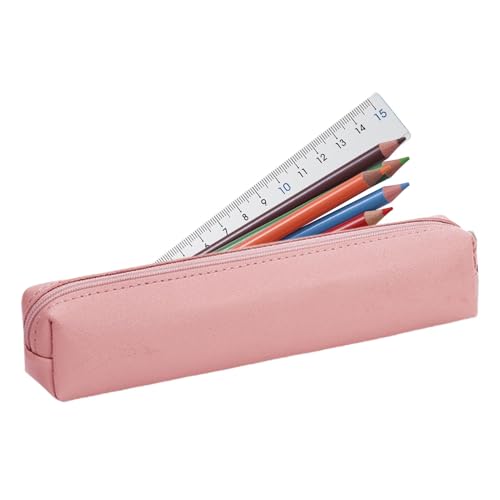 Niedliches Federmäppchen, kleines PU-Federmäppchen, Zubehör-Organizer-Tasche, Lippenstift-Etui, Federmäppchen mit Reißverschluss, kleines Make-up-Zubehör, Pinsel-Organizer-Tasche, von zwxqe