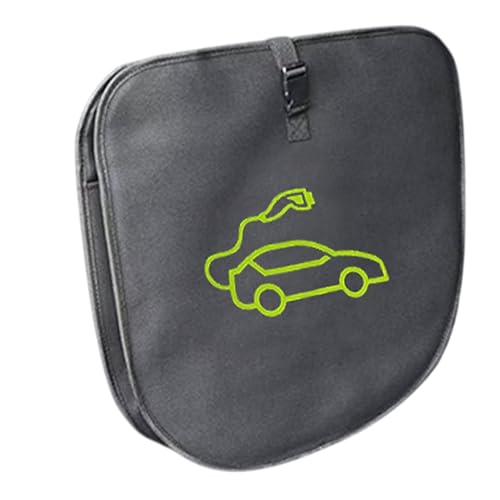 zwxqe EV Ladegerät Tragetasche, Elektrofahrzeuge Ladegerät Hängende Aufbewahrungstasche, Magic Strap Design EV Charger Hanger Bag, EV Charger Tragetasche mit Magic Strap Design für Elektrofahrzeuge, von zwxqe