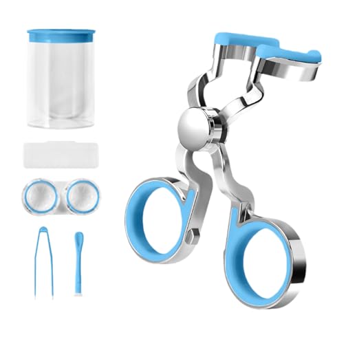 zwxqe Lens Eyelid Stretcher | Lens Removal Tool | Eyelid Opener Lens Removal Tool, Lens Kit, Lens Applicator, Lens Kit, Lens Tool, Eyelid Stretcher for Lenses, mehrfarbig, Blau, Unisex von zwxqe