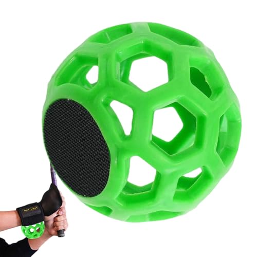 zwxqe Portable Golf Swing Trainer Ball, Golf Swing Trainer Ball, Portable Golf Smart Ball for Posture Correction - Wrist Trainer Swing Trainer for Beginner Golfer Practice Swing von zwxqe