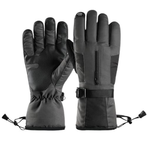 Warme Handschuhe, wasserabweisend, winddicht, Thermohandschuhe, Winter-Thermohandschuhe, winddichte Thermohandschuhe, isolierte Handschuhe für Schutz bei kaltem Wetter und von zwxqe