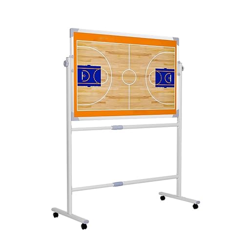 zxhrybh Taktiktafel Basketball für Trainer, Taktikboard Basketball mit Magnetischen Markierungen, Profi Basketball Coaching Board, für Strategieplanung von zxhrybh